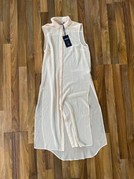 Nový dlouhý růžový top vel xs, marks spencer, marks & spencer,xs