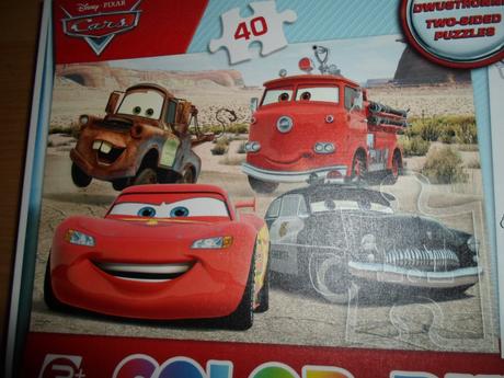 Puzzle auta k domalování, 