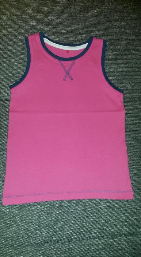 Bavlněné tričko bez rukávů vel. 104 je větší, george,104