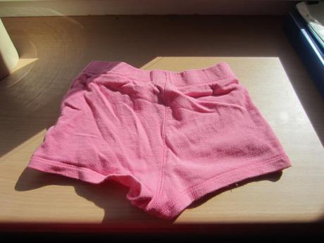 Neon bavlněné kraťásky, h&m,92