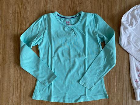 Dívčí trika s dlouhým rukávem - vel. ca 116, lupilu,116