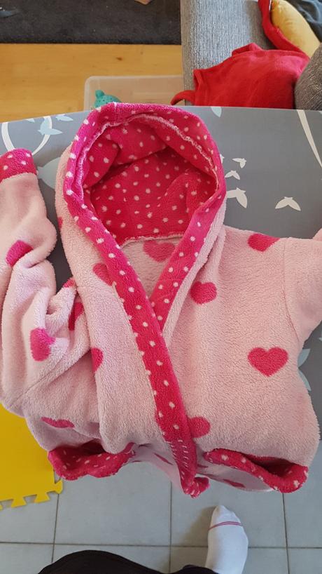 Dívčí fleesový župan  značky miko cat, vel. 4-6 le, 110