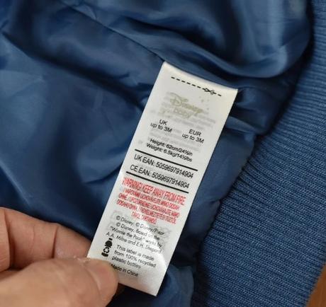 Bunda přechodová vel. 0 - 3 m, disney,62