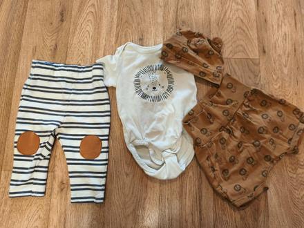 Komplet s lvíčkem h&m 3-6m, h&m,68