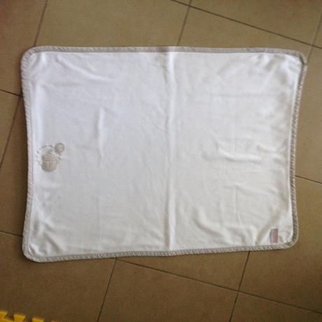 Deka do kočárku natutest pures krémová 43x96,