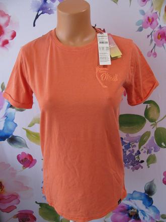 Bavlněné oranžové tričko o'neill, o’neill,164