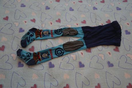 98 104 teplé punčošky - mašinka tomáš, 98