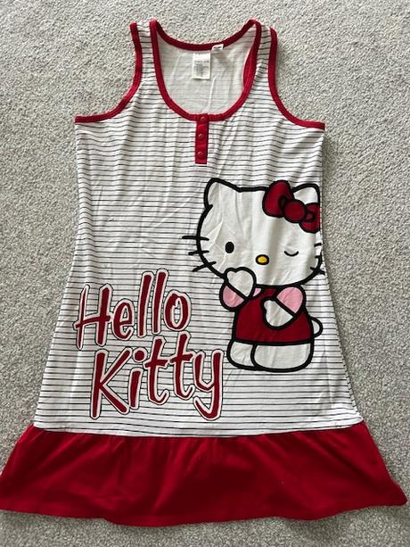 Dámská noční košile s hello kitty, h&m,m