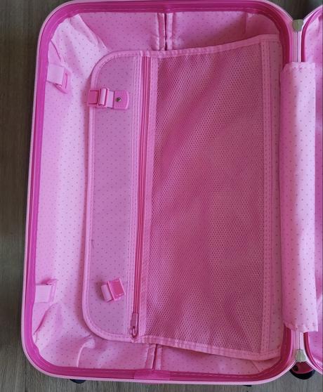 Dívčí cestovní kufr skořepinový, 