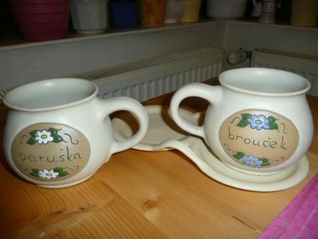 Hrnek hrneček pro zamilované beruška brouček,