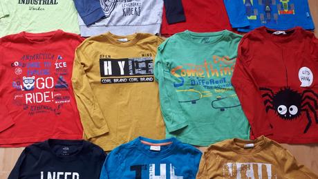 Tričko s dlouhým rukávem, super stav, 122-128, coccodrillo,122