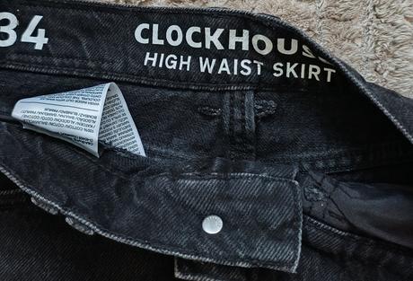 Riflová sukně vel. 34, clockhouse,34