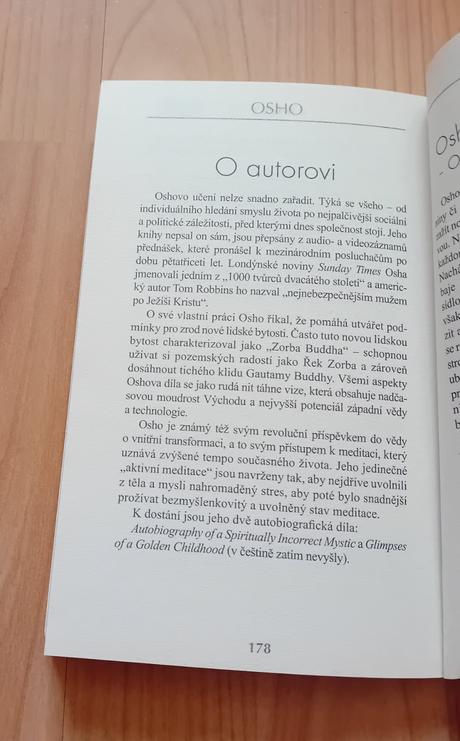Osho-odvaha, 