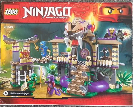 Lego ninjago 70749 - enter the serpent.,