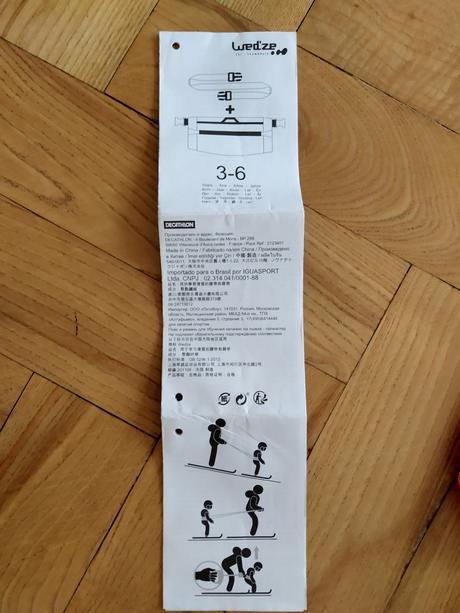 Pás na lyžování, 