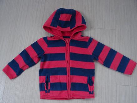 Dívčí fleecová mikina zn. nutmeg vel. 92, nutmeg,92