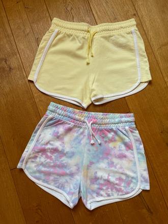 Dívčí kraťasy zn. f&f vel. 140 (set 2 kusů), f&f,140