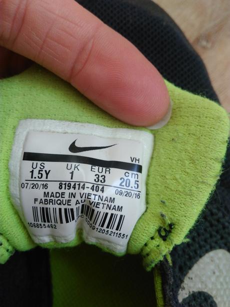 Tenisky, vel 33, stélka 21,5cm, nike, nike,33