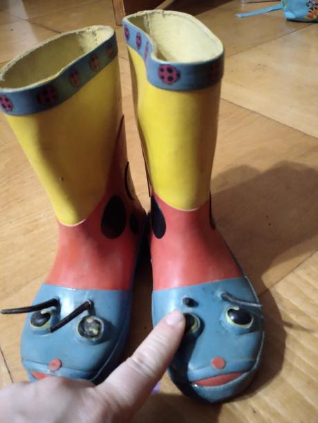 Dětské gumáky brouček vl. 24, vnit.stélka 15.5 cm, 24