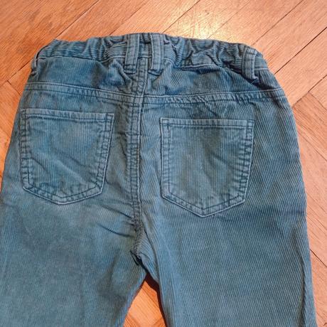 3x kalhoty manžestráky, h&m,116