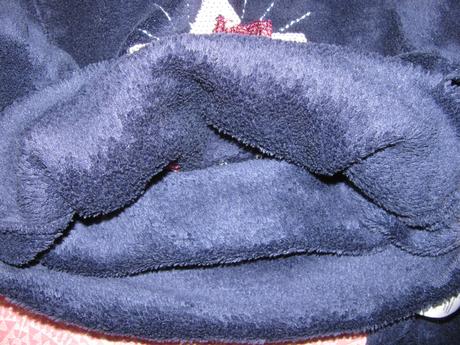 Fleecová fialová mikina s hřejivou podšívkou, kiki&koko,116