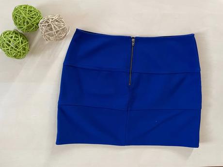 Modrá minisukně, vel s/m, benetton, s