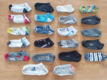 Ponožky letní nízké vel.30-34 (22párů), 30