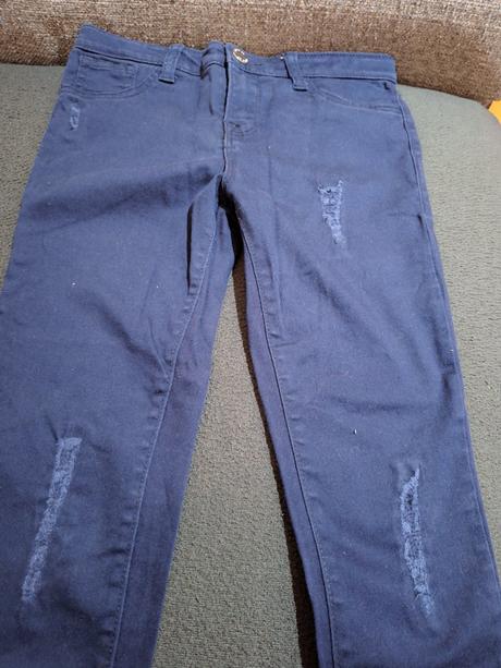 Dívčí džíny vel. 122cm(6-7let) značky skinny denim, denim co,122