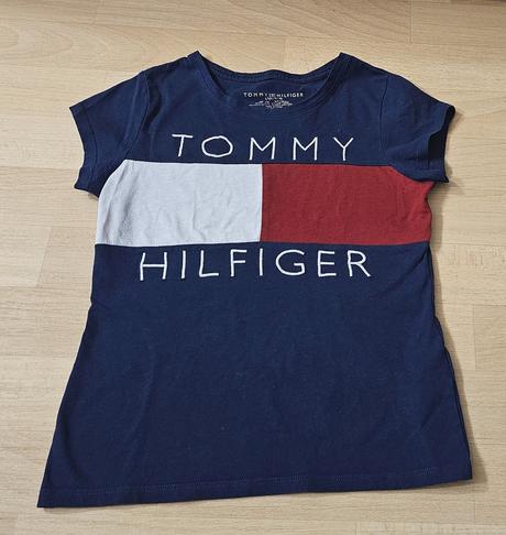 Tričko modré tommy hilfiger, tommy hilfiger,s