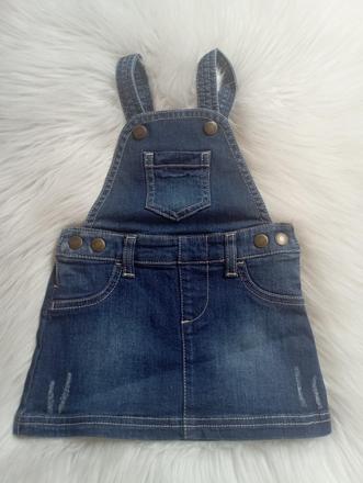 Riflová sukýnka zn. tchibo, tchibo,74