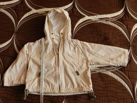 Bunda jarní, podzimní béžová, 80