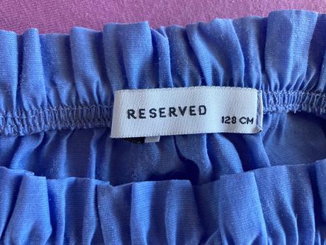 Modrý top (vel.128), reserved,128