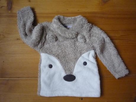 Chlupatá teplá mikina, lupilu,92