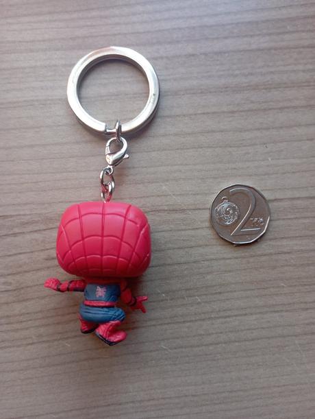 23 - klíčenka spiderman, funko pop pocket, 