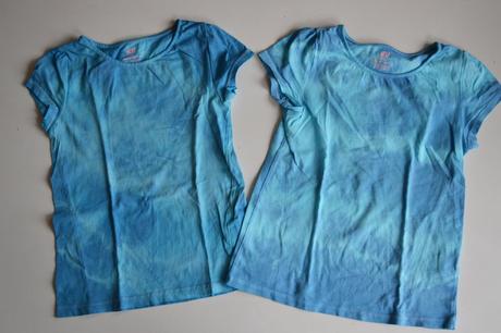 Batikovaná trička, h&m,122