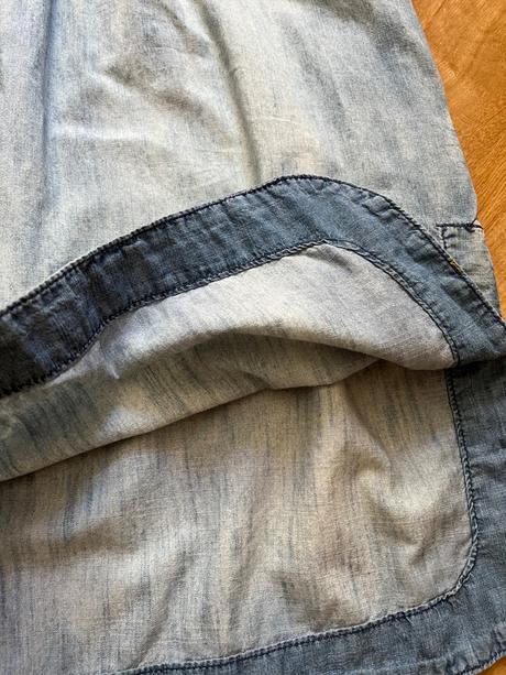 Lehká džínová tunika, zara,m