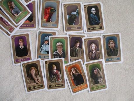 Hrací karty černý petr harry potter,