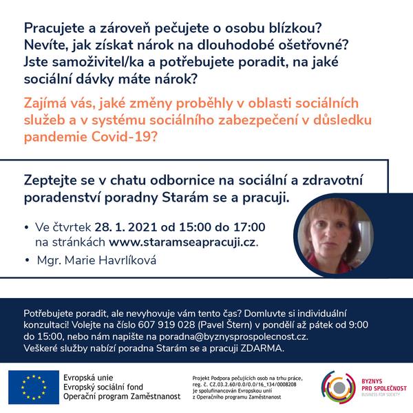 Tip nejenom na sociální a zdravotní poradenství zdarma