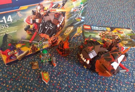 Lego nexo knights 70313 - moltor's lava smasher.,