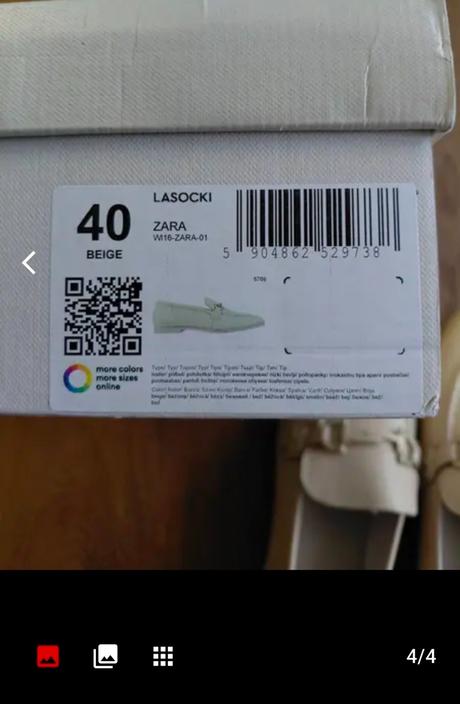 Kožené polobotky, lasocki,40