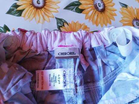 Kalhoty maskáčové holčičí vel. 4 - 5 let., cherokee,104