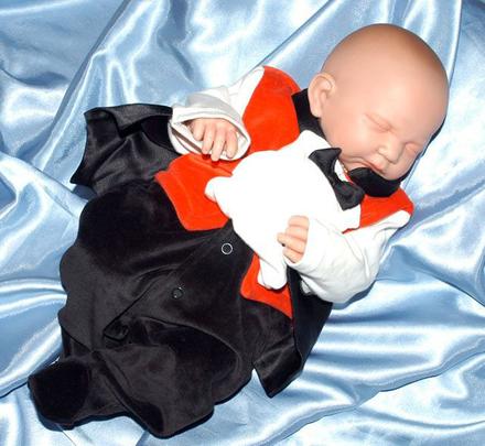 Karnevalový kostým overal netopýr, drákula, upírek,