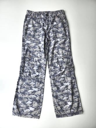 Kosťáci kapsové plátěné kalhoty vel. 146, 146