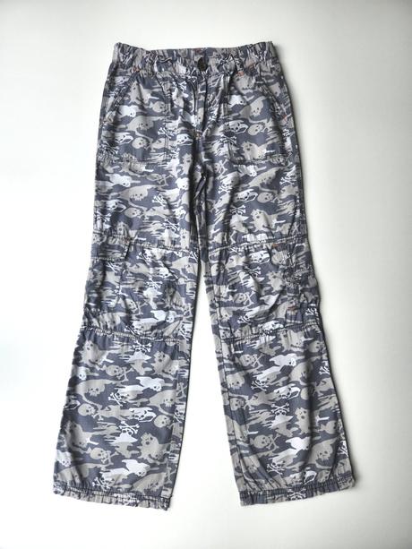 Kosťáci kapsové plátěné kalhoty vel. 146, 146