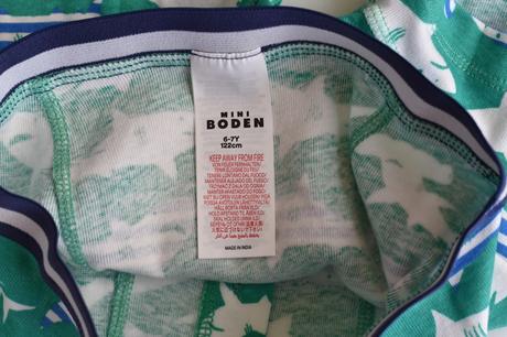 Boxerky vel. 6 - 7 let, mini boden,122