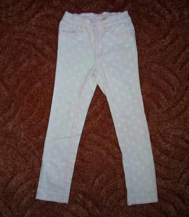 Růžové kalhoty rifle džíny kiki & koko, kiki&koko,110