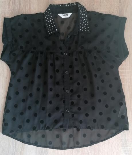 Černá halenka vel 140, 140