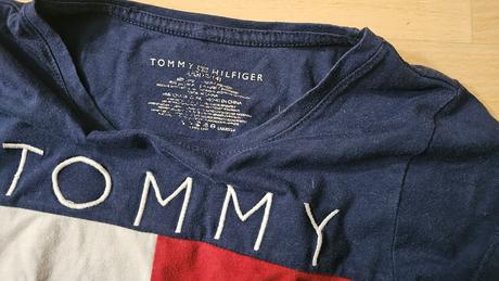 Tričko modré tommy hilfiger, tommy hilfiger,s