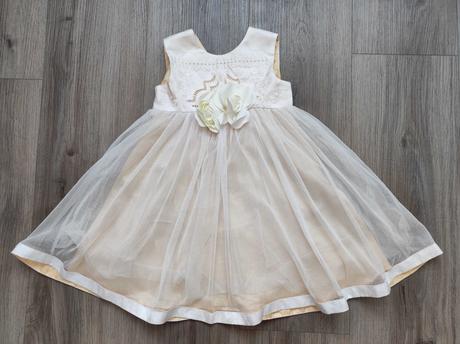 Slavnostní šaty vel. 86/92 top stav, 92