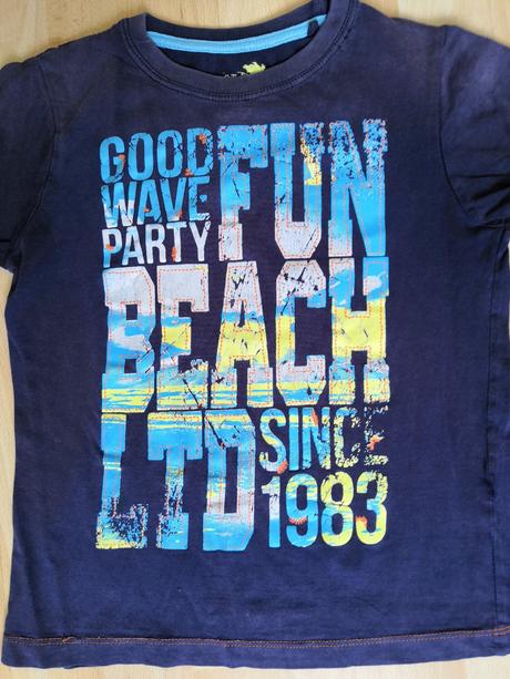 Triko & tričko surf vel. 122, 122